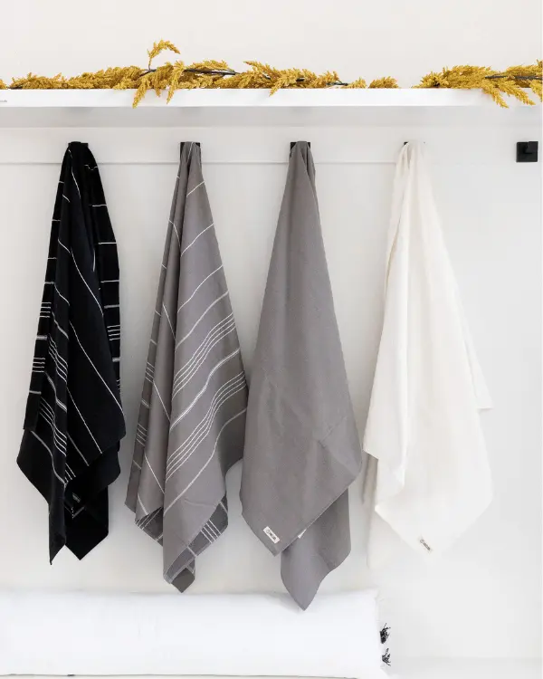 Terra Fringeless XL Bath Bundle - Grey - 2 Pack | Sand Cloud - Image 5