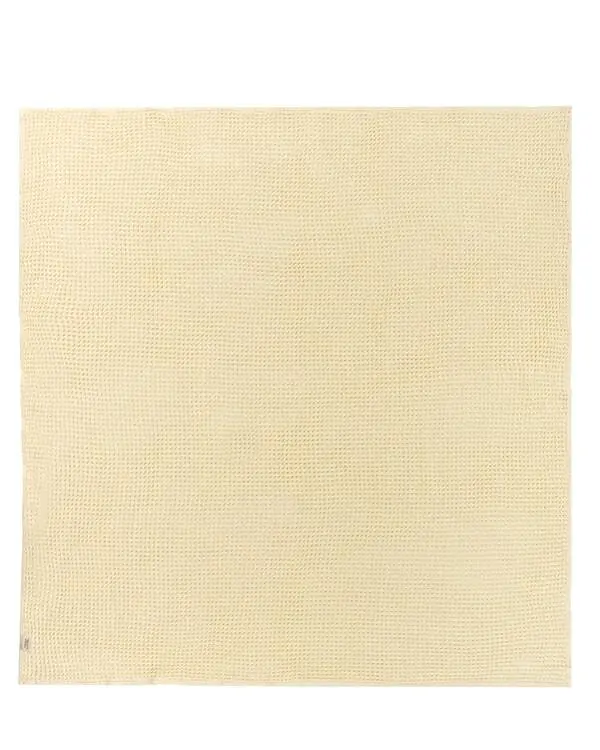 Little Fishies Waffle Blanket - Butter | Sand Cloud - Image 5