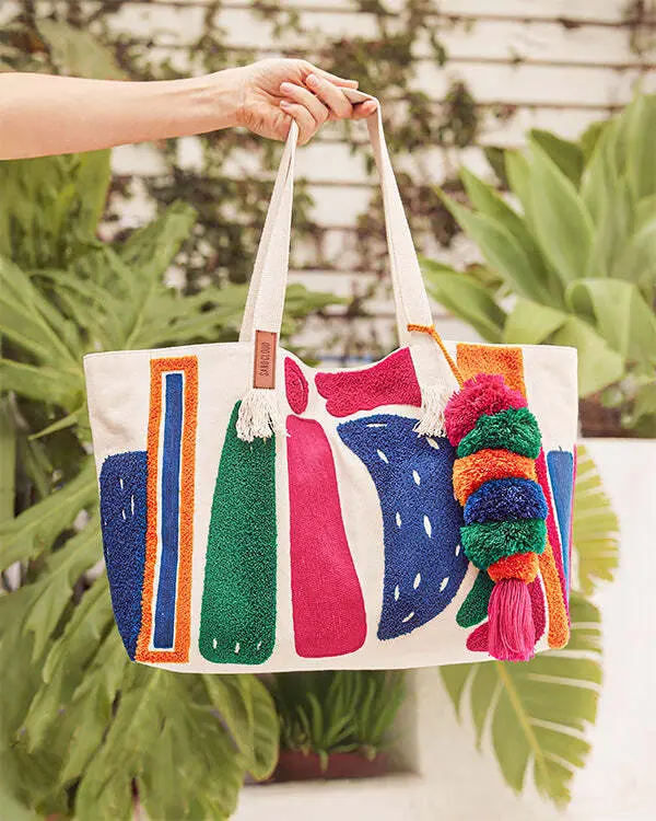 Hermosa Chenille Tote | Sand Cloud