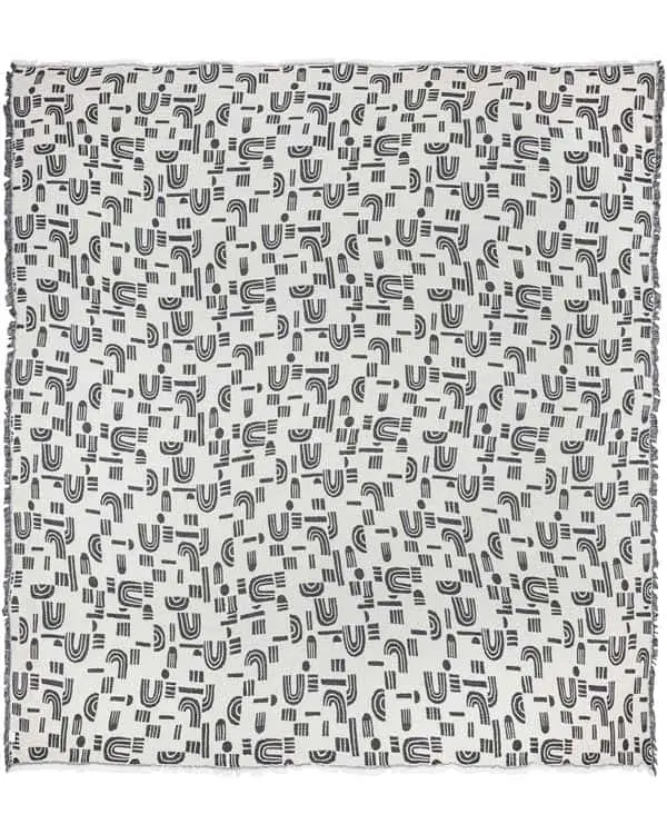 Retro Arches PARTY BLANKET Black | Sand Cloud - Image 3