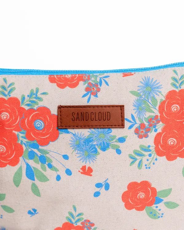 Flower Bunch Zipper Pouch | Sand Cloud - Image 4