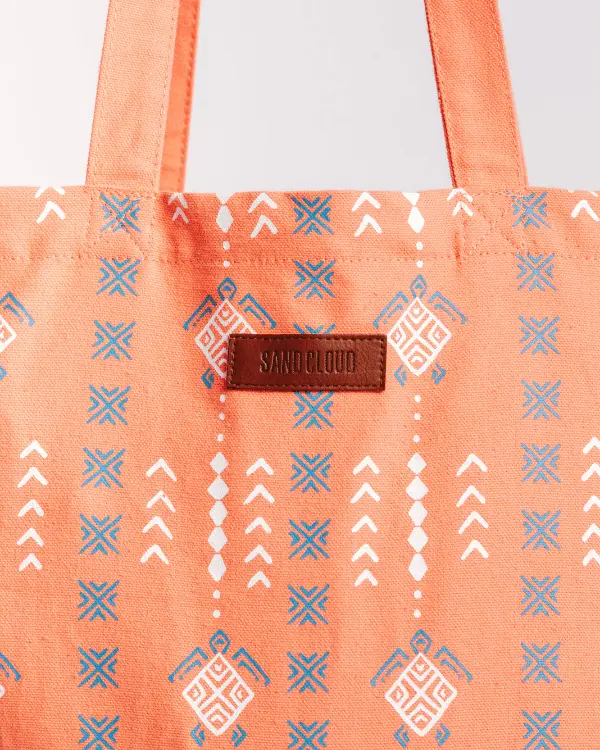 Diamond Mudcloth Everyday Tote | Sand Cloud - Image 4