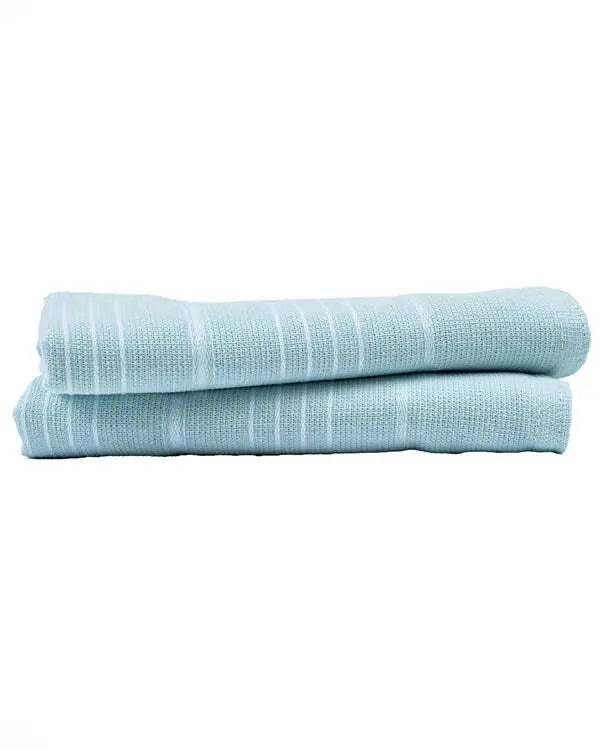 Classic Fringeless Hand Bath Bundle 2 Pack - Seaglass | Sand Cloud - Image 3