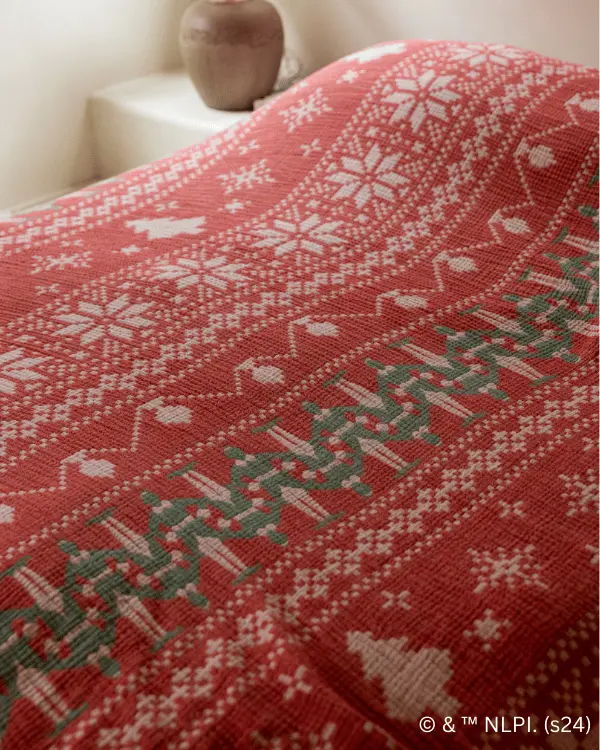Elf Fair Isle - PARTY BLANKET | Sand Cloud - Image 5