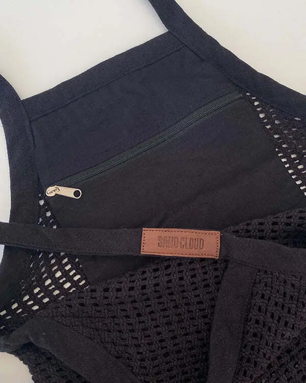 Alternative view of Net Market Bag Black | Sand Cloud