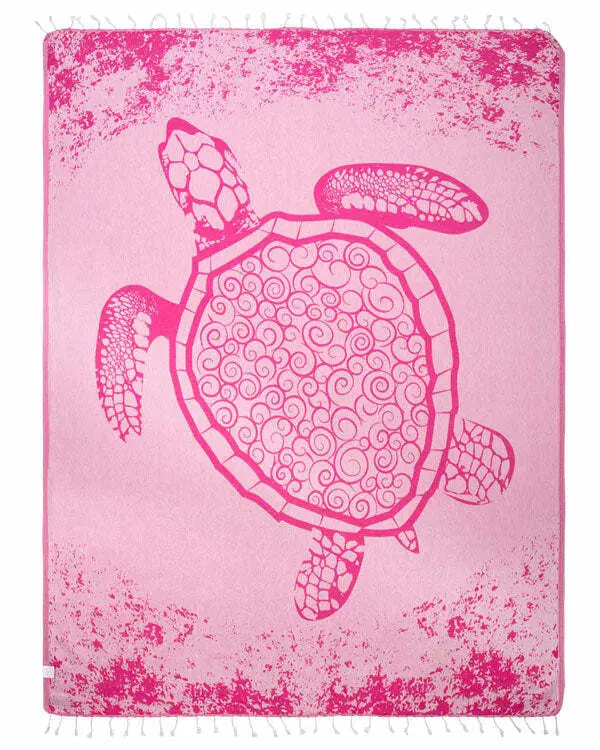 Alternative view of Crush Turtle Fuchsia XL | Sand Cloud
