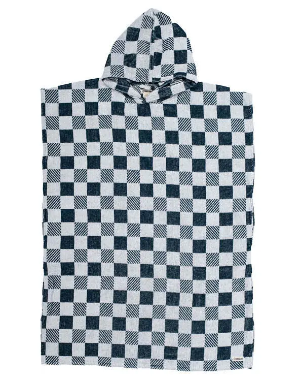 Alternative view of Checker Hooded Poncho | Sand Cloud