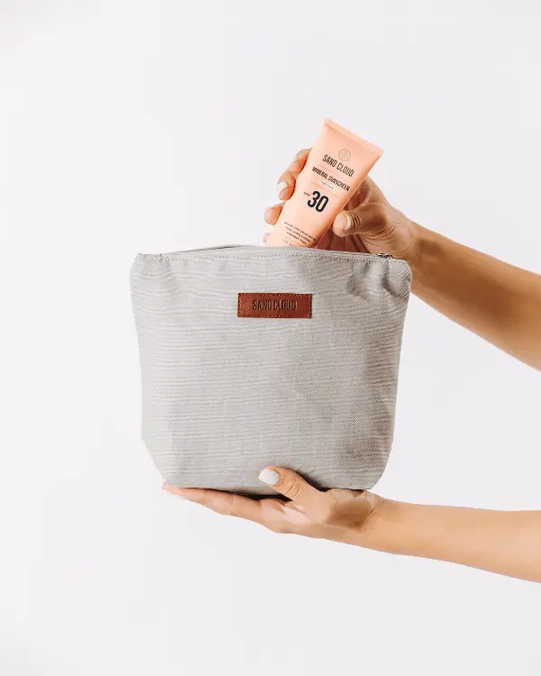 Alternative view of Patnem Zipper Pouch Grey | Sand Cloud