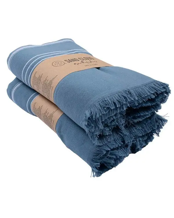 Classic XL Bath Bundle 2 Pack - Slate Blue | Sand Cloud