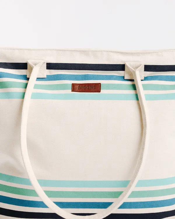 Border Classic Stripe Beach Tote | Sand Cloud - Image 5