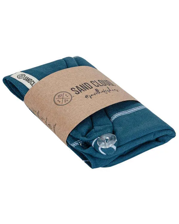 Classic Hair Towel - Teal Blue | Sand Cloud - Image 3