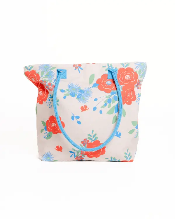 Floral Beach Tote | Sand Cloud - Image 4