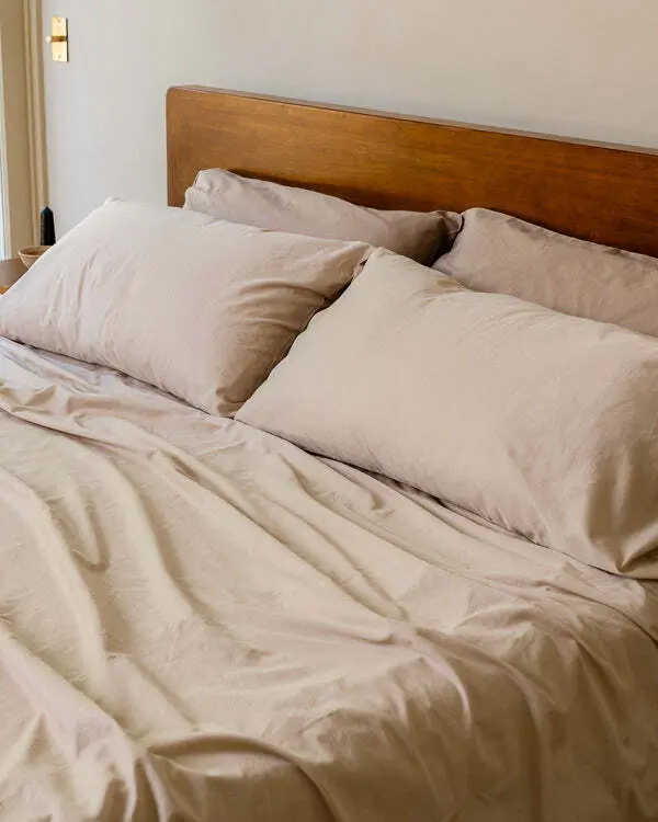 Luxe Sateen Pillowcase Set Beige | Sand Cloud