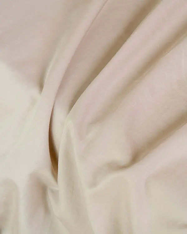 Alternative view of Luxe Sateen Fitted Sheet Beige | Sand Cloud