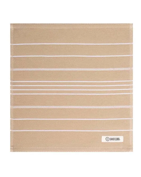 Alternative view of Classic Bath Washcloth Bundle- 6 Pack - Sand | Sand Cloud