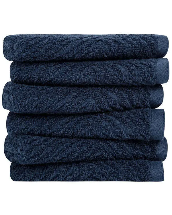 Willow Bath Washcloth Bundle - 6 Pack - Deep Ocean | Sand Cloud - Image 5