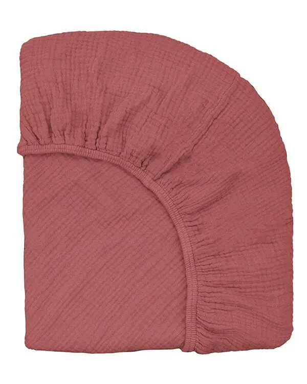 Sonoran Fitted Sheet - Terracotta | Sand Cloud - Image 3