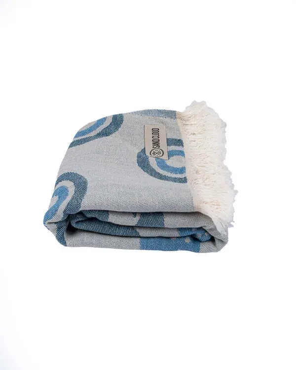 Dolphin Bubbles Kids Towel | Sand Cloud - Image 6