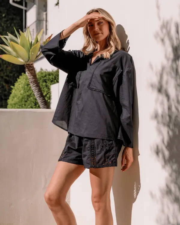 Alternative view of Sabine Shirt - Short Set | Sand Cloud