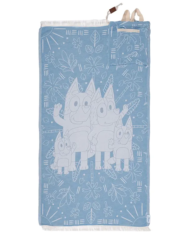 Bluey & Family Kids Towel Bag | Sand Cloud