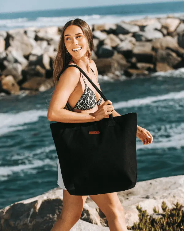 Patnem Beach Tote Black | Sand Cloud - Image 3