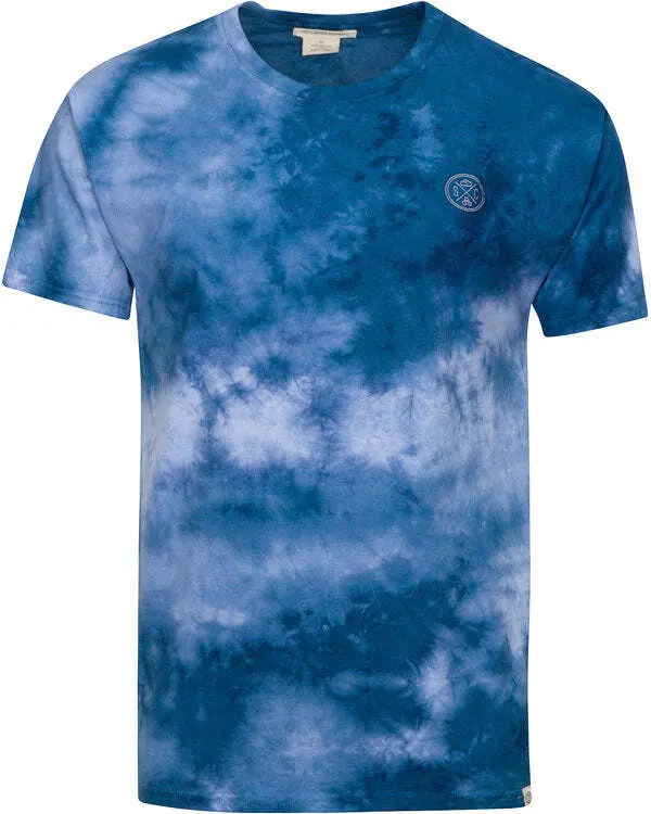 Alternative view of Navy Acid Wash Tee | Sand Cloud