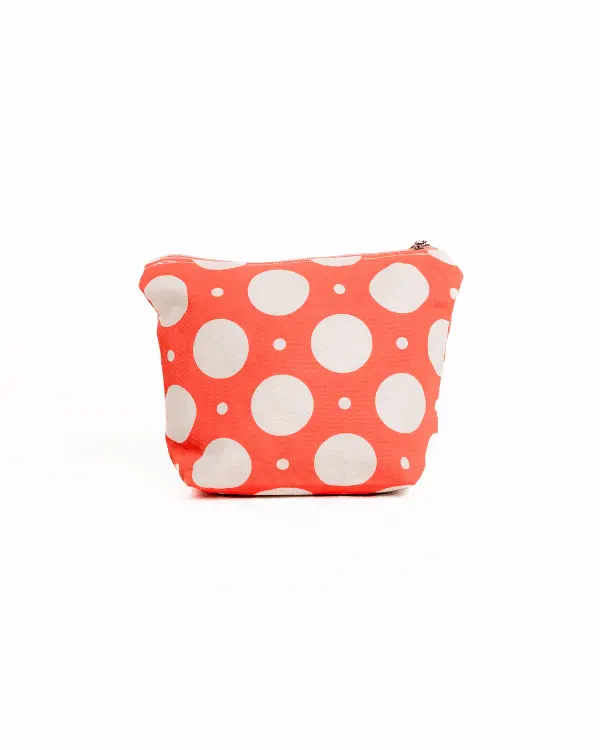 Polka Dot Zipper Pouch | Sand Cloud - Image 6