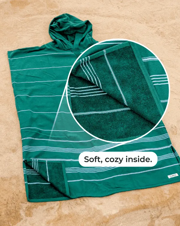 Terra Hooded Poncho Grey | Sand Cloud - Image 4