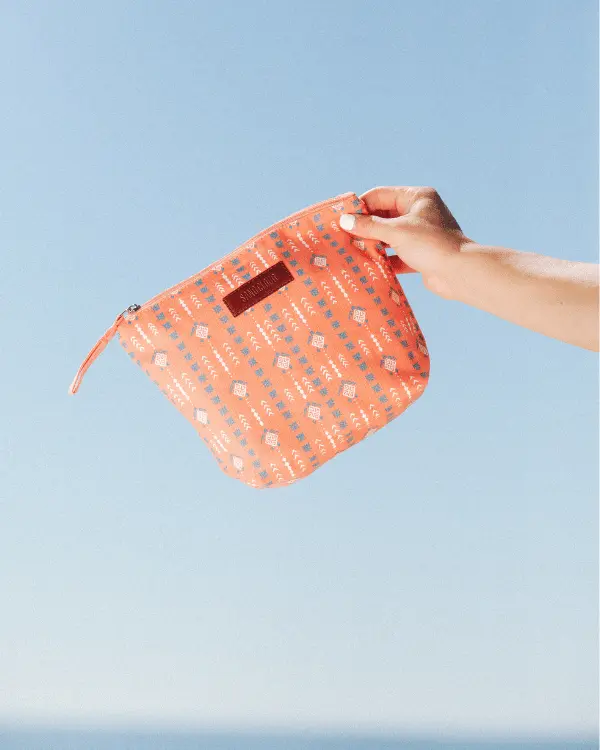 Diamond Mudcloth Zipper Pouch | Sand Cloud - Image 5