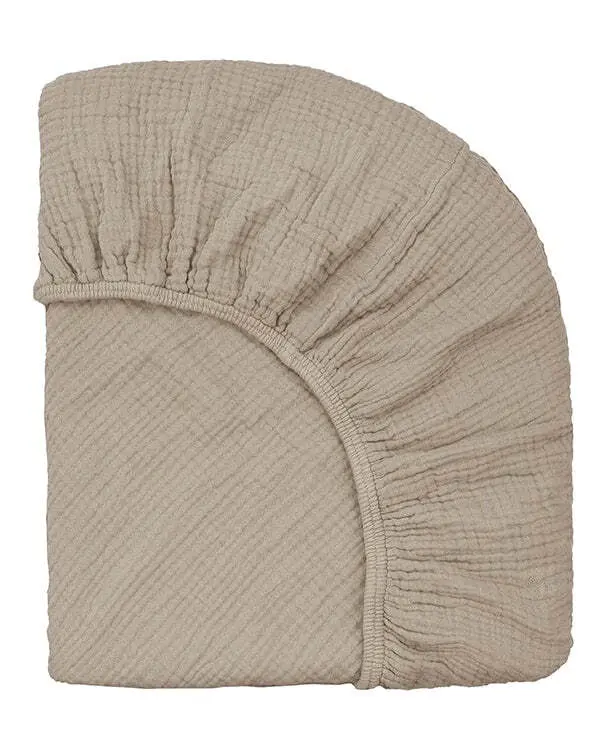 Sonoran Fitted Sheet - Taupe | Sand Cloud - Image 3