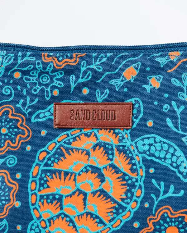 Reef Turtles Zipper Pouch | Sand Cloud - Image 6