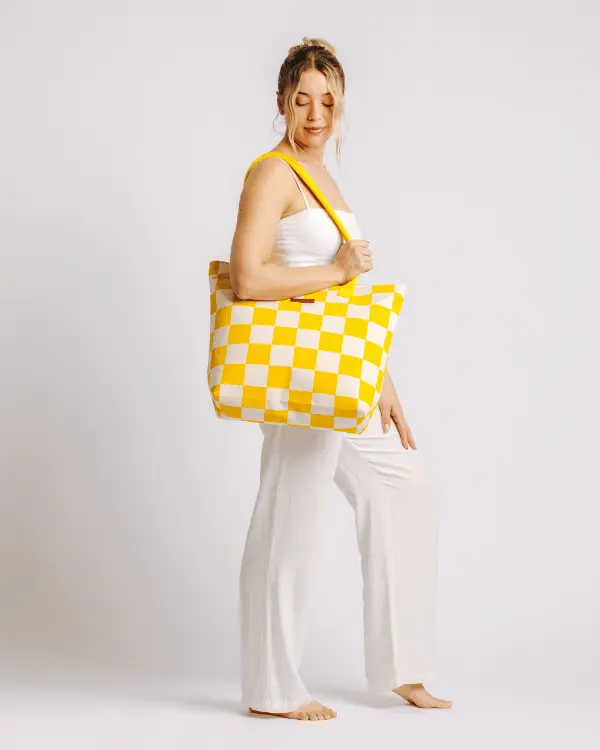 Checker Beach Tote | Sand Cloud - Image 6
