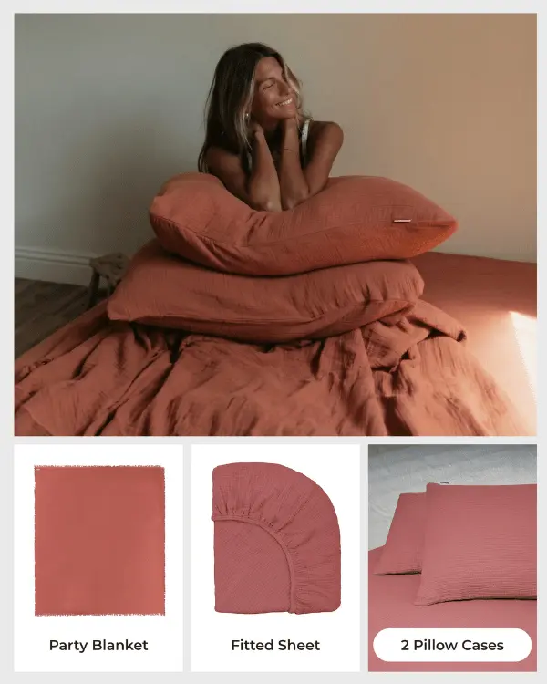 Grey Bedding Set - Queen | Sand Cloud - Image 3