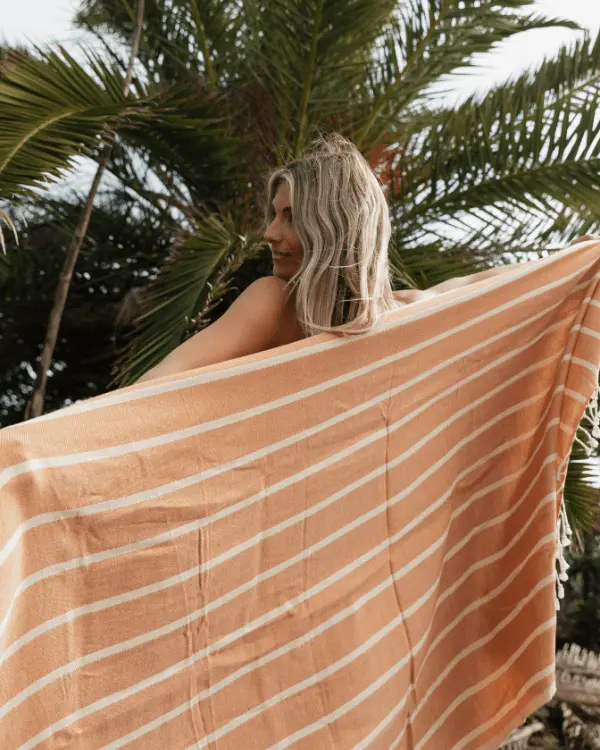 Alternative view of Micro Set Stripe - Nutmeg | Sand Cloud