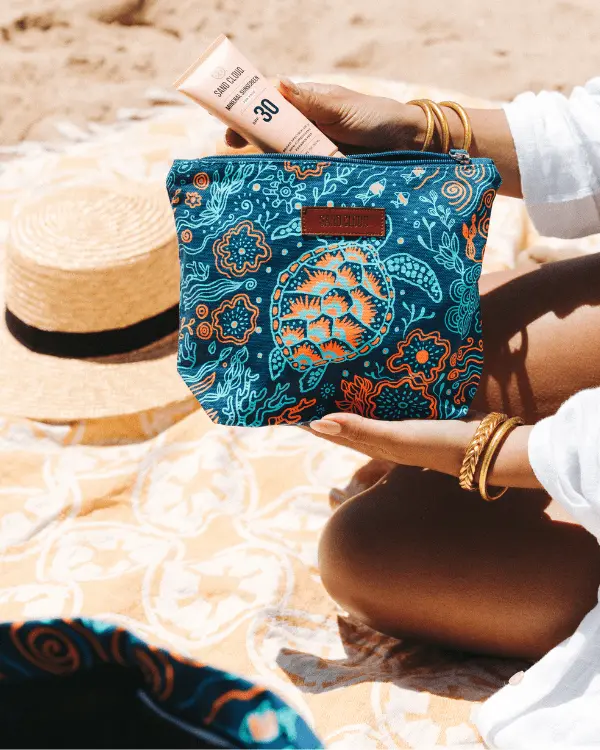 Reef Turtles Zipper Pouch | Sand Cloud - Image 5