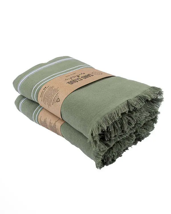 Classic XL Bath Bundle 2 Pack - Hedge Green | Sand Cloud