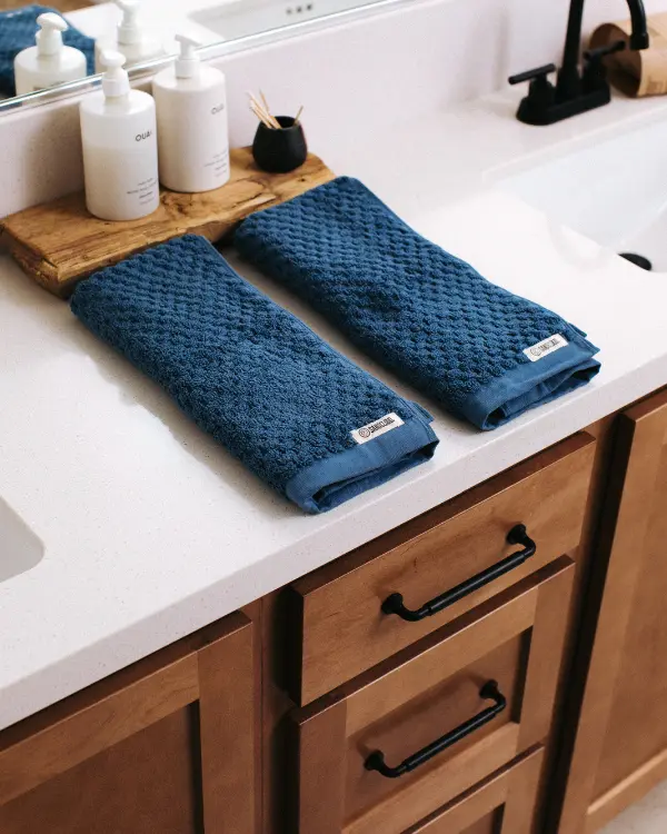 Atom Hand Bath Bundle - 2 Pack - Slate Blue | Sand Cloud - Image 4