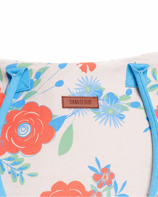 Floral Beach Tote | Sand Cloud - Image 5